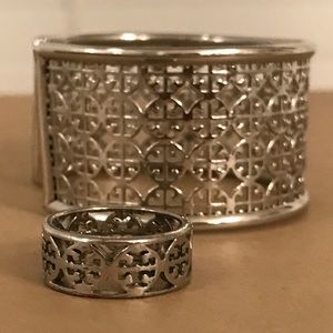 Tory Burch Cuff and Ring